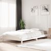 vidaXL Cama empilh&aacute;vel 80x200 cm madeira de pinho maci&ccedil;a branco
