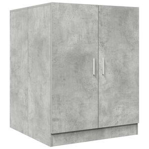 vidaXL Arm&aacute;rio m&aacute;quina lavar roupa 70,5x71,5x91,5 cm cinzento-cimento