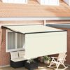 vidaXL Toldo Retr&aacute;til Manual Creme 300 x 250 cm Poli&eacute;ster e Alum&iacute;nio