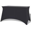 vidaXL Capa extens&iacute;vel para mesa 2 pcs 120x60,5x74 cm antracite
