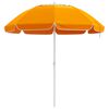 vidaXL Guarda-sol de Jardim 160 cm Poli&eacute;ster 170T Laranja