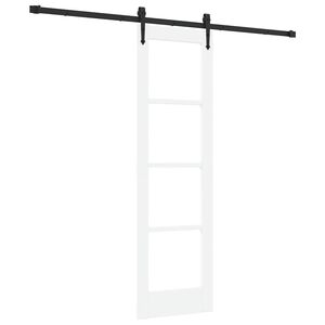 vidaXL Porta Deslizante ORKDAL Branco 61 x 198,5 cm