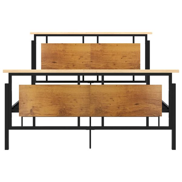 vidaXL Estrutura de cama 140x200 cm metal