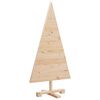 vidaXL Árvores de Natal Natural 90 cm Madeira de pinho maciça