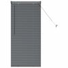 vidaXL Persianas venecianas Manual Cinza Escuro 130 x 65 cm Alum&iacute;nio