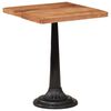 vidaXL Mesa de bistr&ocirc; 60x60x76 cm madeira de ac&aacute;cia maci&ccedil;a