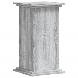 vidaXL Suporte p/ plantas 33x33x60 cm derivados madeira cinza sonoma