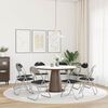 vidaXL Cadeira Dobr&aacute;vel 8 pcs Preto e Cinza 48 x 43,5 x 81 cm