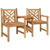 vidaXL Cadeiras de jardim e exterior 152 x 63 x 89 cm