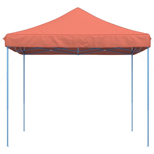 vidaXL Tenda para festas pop-up dobr&aacute;vel 292x292x315 cm terracotta