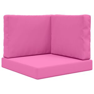 vidaXL Almofada para Sof&aacute; Externo Poli&eacute;ster Rosa 60 x 60 cm