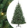 vidaXL &Aacute;rvore de Natal Articulada Artificial Verde 210 cm PVC e Metal
