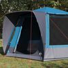 vidaXL Barraca de Camping Azul 420 x 420 x 227 cm Poli&eacute;ster