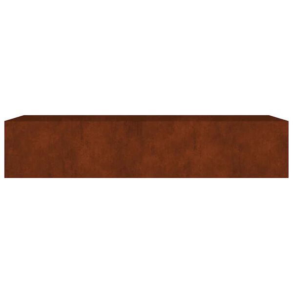 vidaXL Canteiro elevado de jardim 200x80x40 cm a&ccedil;o corten