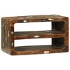 vidaXL Gabinete para TV 60 x 32 x 36 cm Madeira recuperada maci&ccedil;a