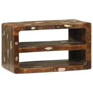vidaXL Gabinete para TV 60 x 32 x 36 cm Madeira recuperada maci&ccedil;a