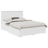 vidaXL Estrutura da Cama Branco 140 x 190 cm Derivados de Madeira