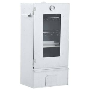 vidaXL Defumador de forno c/ 1 Kg de aparas de madeira 44,5x29x83 cm