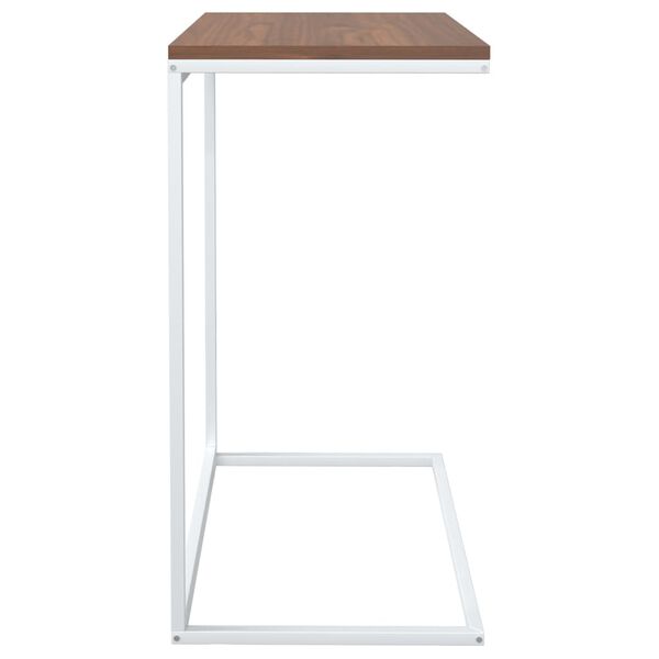 vidaXL Mesa de apoio 55x35x66 cm derivados de madeira branco