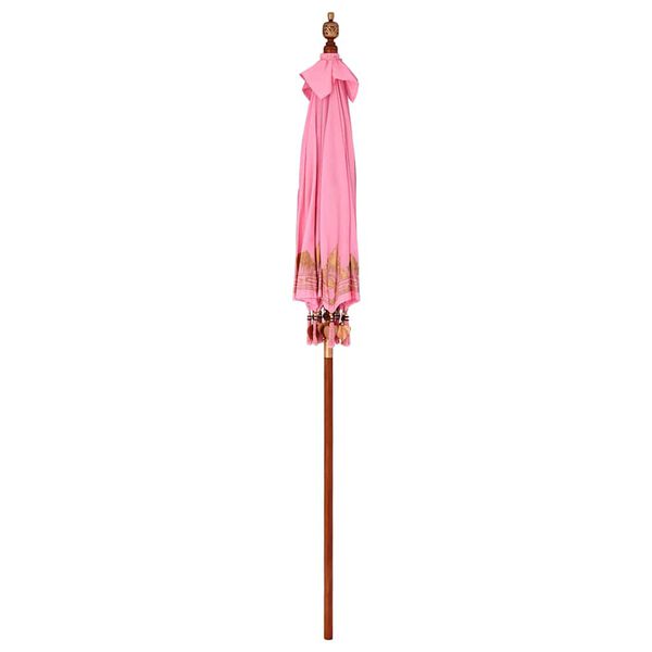 vidaXL Parasol Balin&ecirc;s Rosa 185 x 185 x 260 cm