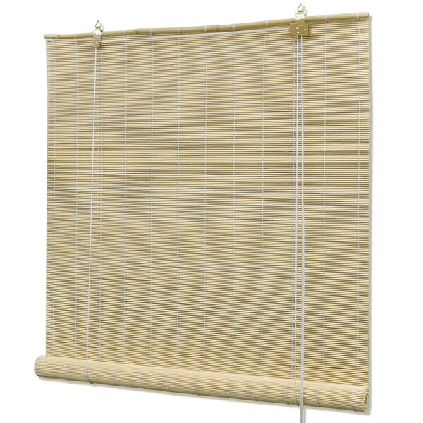 vidaXL Estore/persiana em bambu 140x220 cm natural