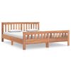 vidaXL Estrutura de cama 160x200 cm madeira de teca maci&ccedil;a