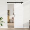vidaXL Porta Deslizante ORKDAL Branco 83 x 232 cm