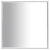 vidaXL Espelho 60x60 cm prateado
