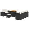 vidaXL Conjunto de Sof&aacute; de Jardim 8 unid. 8-N&uacute;mero de lugares