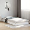 vidaXL Estrutura de cama 100x200 cm derivados de madeira branco