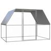 vidaXL Galinheiro de exterior 3x2x2 m a&ccedil;o galvanizado