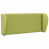 vidaXL Orelha de Cabeceira Verde 40 x 23 x 6 cm tecido