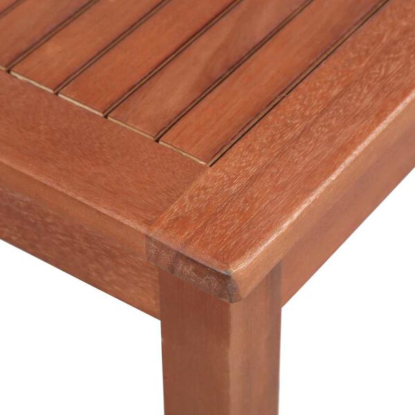vidaXL Mesa de Jardim Castanho 80 x 80 x 74 cm