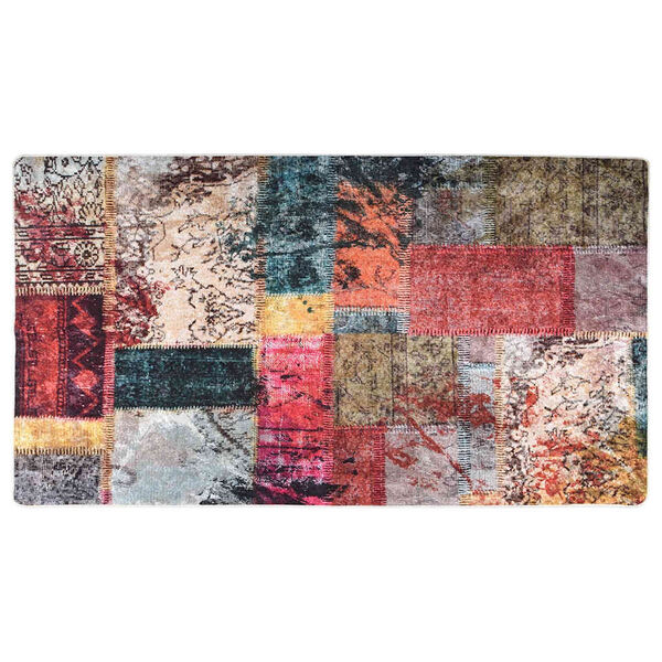 vidaXL Tapete lav&aacute;vel 190x300 cm patchwork multicor