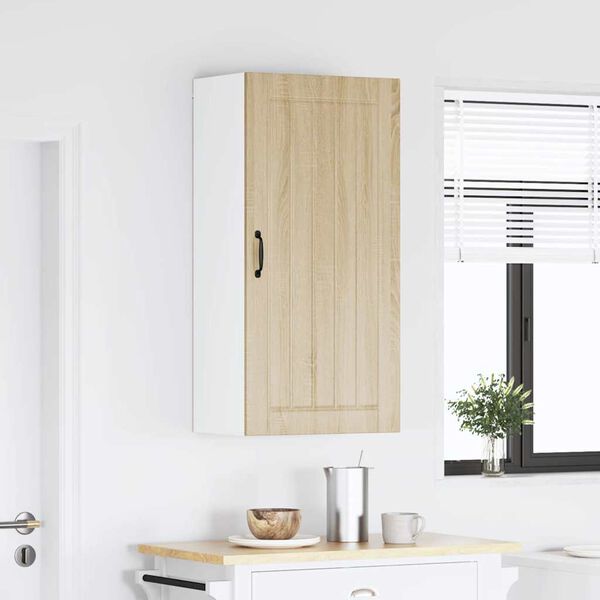 vidaXL Armário de cozinha suspenso Carvalho Sonoma 50 x 31 x 100 cm