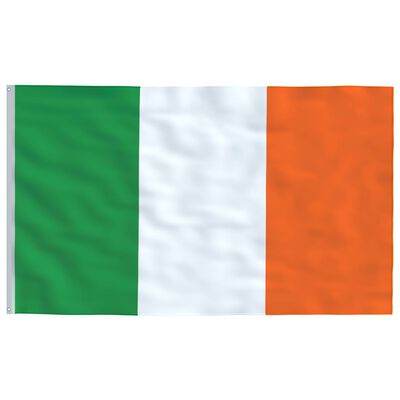 vidaXL Bandeira da Irlanda 90x150 cm