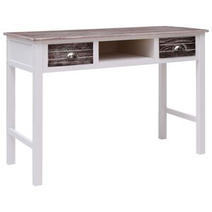vidaXL Secret&aacute;ria 110x45x76 cm madeira castanho