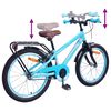 vidaXL Bicicleta Infantil 18 Polegadas para 5-7 anos Azul Claro