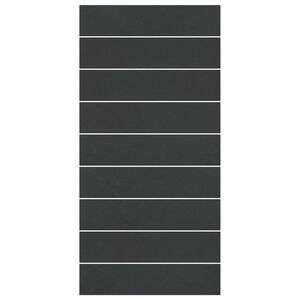 vidaXL Lona para Fundo de Piscina Ajust&aacute;vel Preto 999 x 500 x 0,1 cm