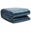 vidaXL Pel&iacute;cula p/ piscina PE solar flutuante 400x200 cm preto e azul