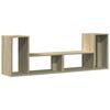 vidaXL M&oacute;veis TV 2 pcs 75x30x50 cm derivados madeira carvalho sonoma
