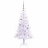 vidaXL &Aacute;rvore de Natal Artificial com 150 LEDs Branco 120 cm PVC e A&ccedil;o