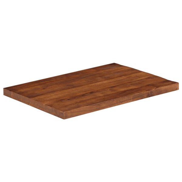 vidaXL Tampo de mesa retangular 90x50x2,5 cm madeira recuperada maci&ccedil;a