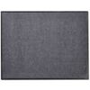 vidaXL Tapete de porta cinzento 90 x 120 cm PVC