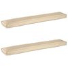 vidaXL Conjunto de Almofadas para Palete 2 pcs Bege 200 x 40 x 8 cm