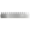 vidaXL Delimitadores de relvado 10 pcs Prateado 103 x 0,05 x 22 cm