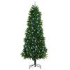 vidaXL &Aacute;rvore de Natal com 300 LEDs com suporte Verde 240 cm PE