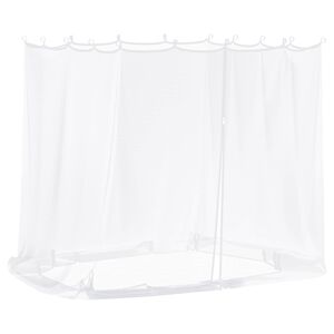 vidaXL Rede Mosquiteira para Gazebo 220 mesh Branco 2 x 2 x 2 m