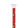 vidaXL Corda de barco 5 mm 25 m polipropileno vermelho