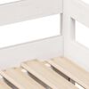 vidaXL Sofá-cama com gavetão e gavetas sem colchão 80x200 cm branco
